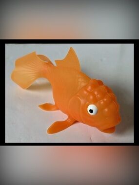 Genuine Fred Koi Toy Light Up Bath Goldfish, Floating Water Toy for Kids, Glows